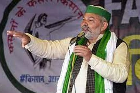 Bharatiya Kisan Union (BKU) leader Rakesh Tikait (File Photo)