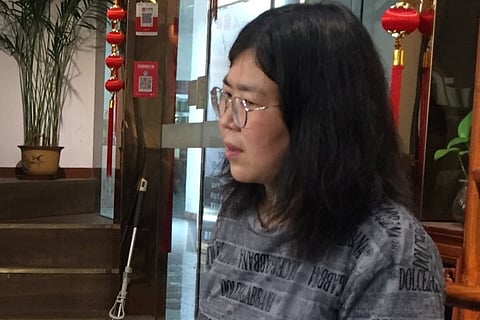 Zhang Zhan (Photo: Reuters)