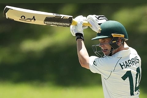 Australian cricketer Marcus Harris (Image Courtesy: IANS)