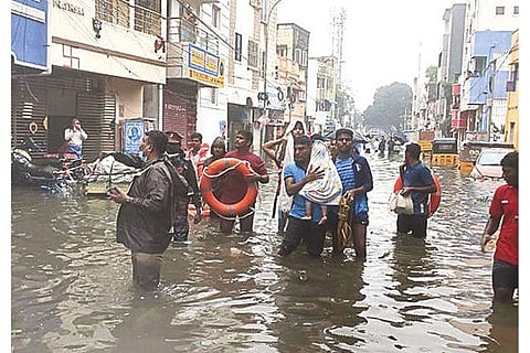 Response team rescues a toddler