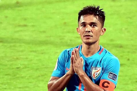 Indian maestro Sunil Chhetri
