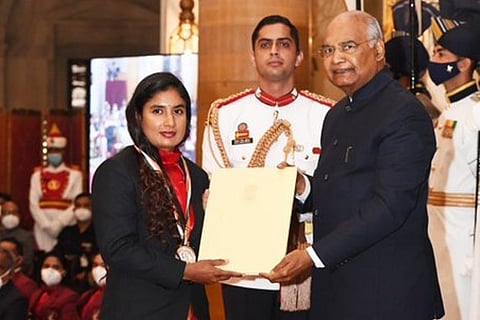 Mithali Raj (Source: Twitter)