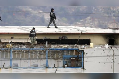 The Litoral Penitentiary in Ecuador after clashes left at least 68 inmates dead (Image Credit: AP)