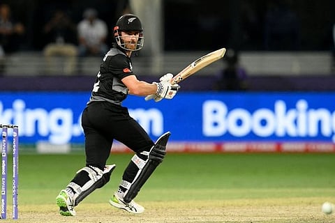 Kane Williamson's innings gives the kiwis a fat chance. Image Courtesy: Twitter - @T20WorldCup