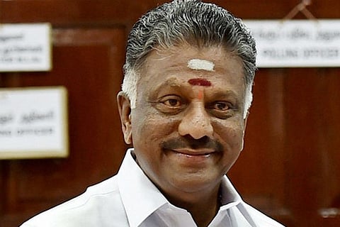 Former CM O Panneerselvam (File Photo)