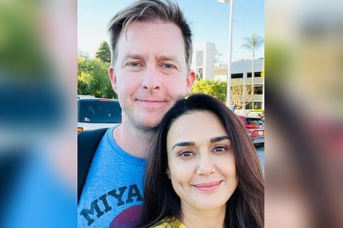 Preity Zinta and Gene Goodenough.