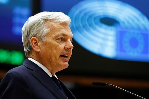 European Union Commissioner for Justice, Didier Reynders. Image Courtesy: Reuters