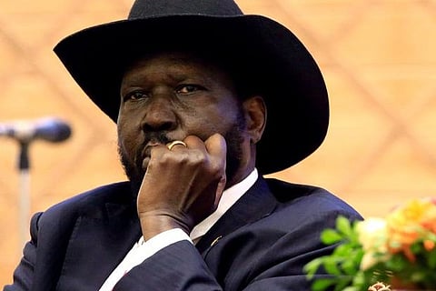 South Sudan President Salva Kiir. Image courtesy: Reuters