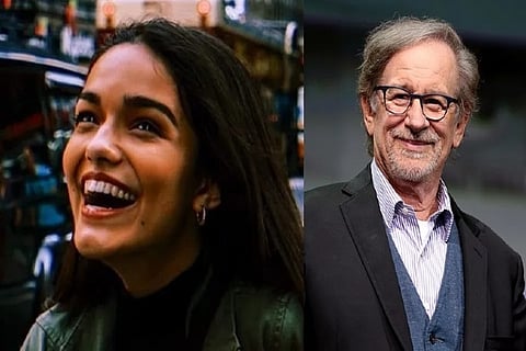 Rachel Zegler; Steven Spielberg