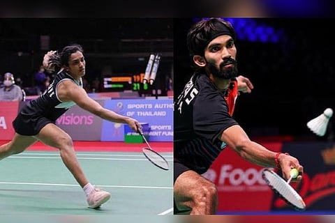 PV Sindhu and Kidambi Srikanth (Image credit: PTI)