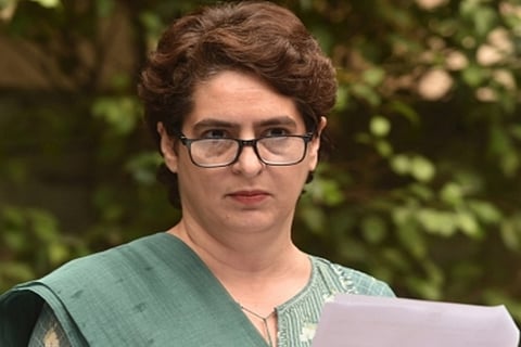 Congress Leader Priyanka Gandhi Vadra