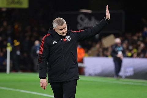 Manchester United manager Ole Gunnar Solskjaer after the match (Photo: Reuters)