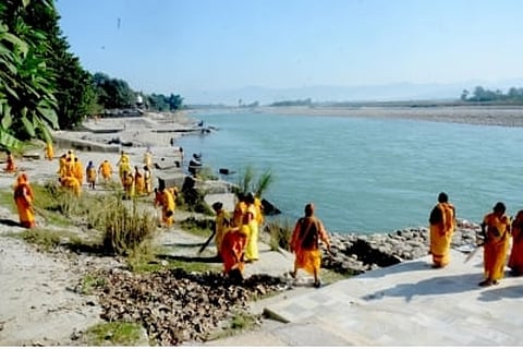 Banks of Ganga River
