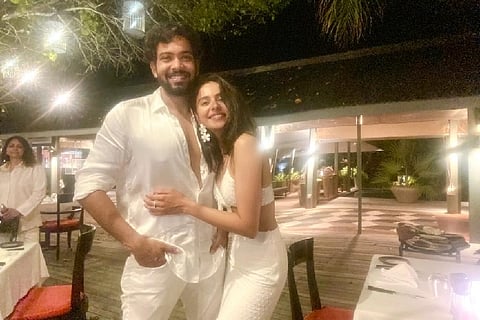 Rakul Preet with Aman Preet