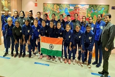 India women's football team (Image Source: ANI)