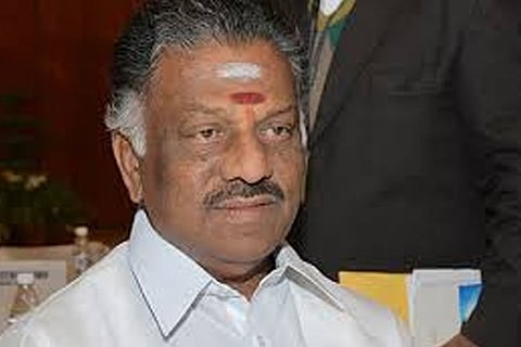 Former chief minister and AIADMK coordinator O Paneerselvam