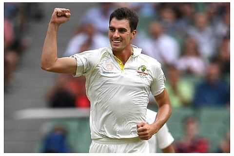 Australian Cricketer Pat Cummins (Image Courtesy: IANS)