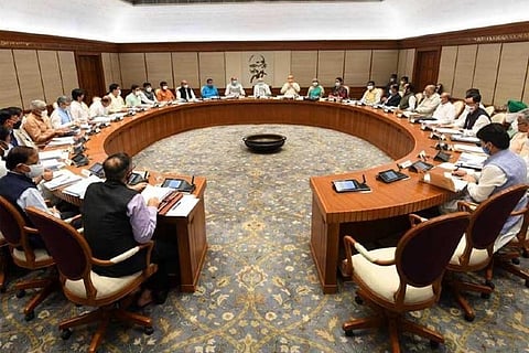 Union Cabinet meeting headed by Prime Minister Narendra Modi (File Photo)