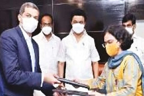 L and T, TN sign MoU to build a data centre at Kancheepuram