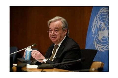 UN Secretary-General Antonio Guterres