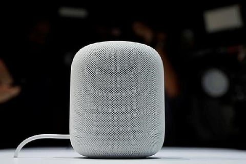 Apple Homepod. Image: Reuters