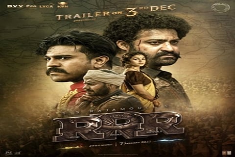 Rajamouli's pan-India magnum opus 'RRR' trailer out on Dec 3