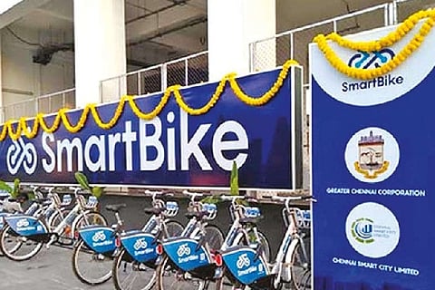 Bicycle sharing in loss, Corpn allows ad on cycles at stations