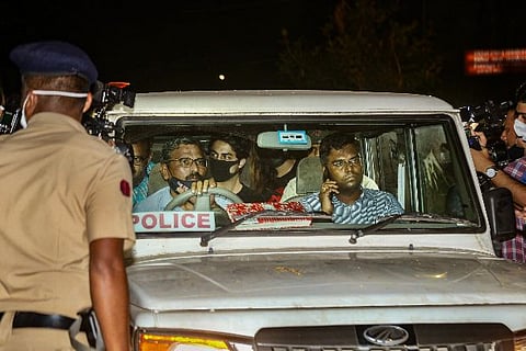 Aryan Khan being taken to court by NCB officials