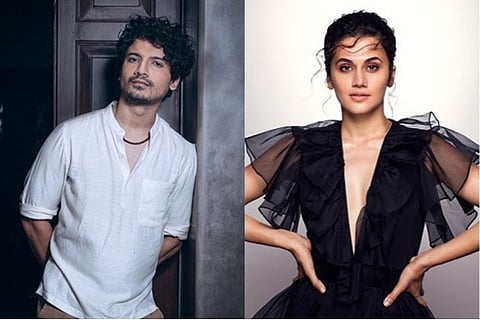 Priyanshu Painyuli (left) Taapsee Pannu (Right)
