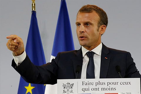 French President Emmanuel Macron