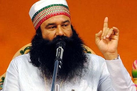 Dera chief Gurmeet Ram Rahim. File photo
