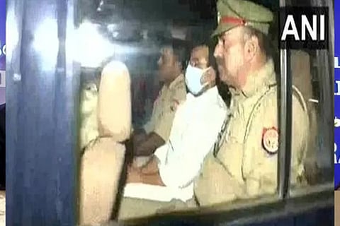 Ashish Mishra was arrested on October 9 in connection with Lakhimpur Kheri incident (Source:ANI)