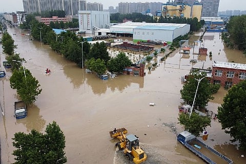 Flooded area. Image Courtesy: Reuters