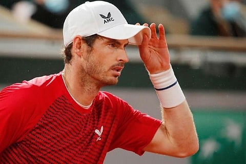 Tennis player Andy Murray