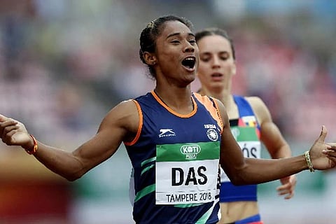 Sprinter Hima Das