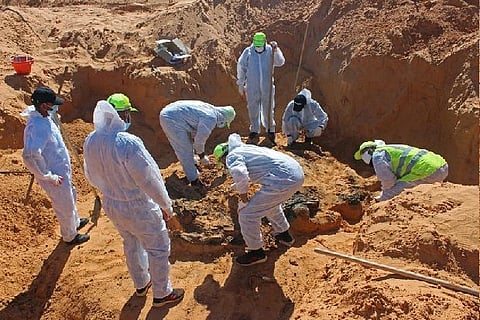 25 bodies recovered from mass graves in Libya (Source: Reuters)