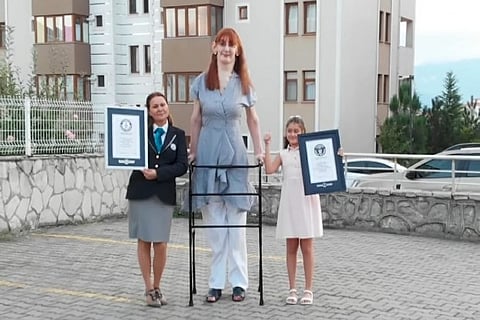 Rumeysa Gelgi (Image: Guinness World Records)