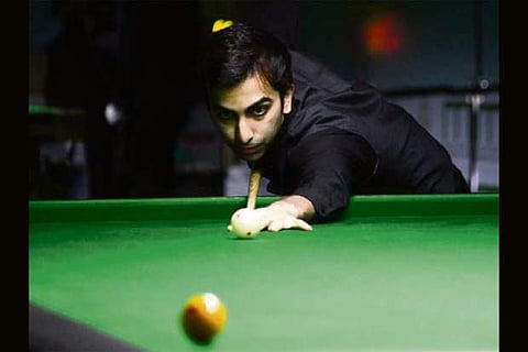 Indian billiards player Pankaj Advani