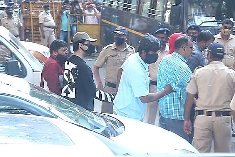 Aryan Khan taken to court by NCB officers (Image: IANS)