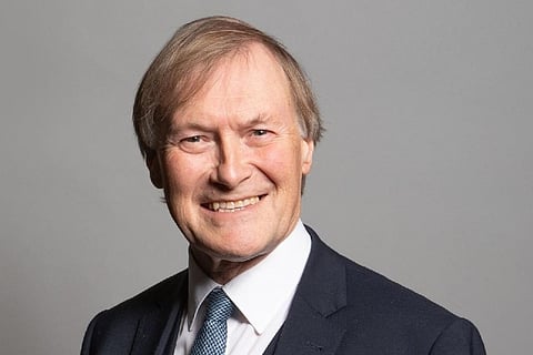 UK MP Sir David Amess (Image Courtesy: AFP)