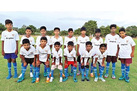 Anantapur youth sport the official jerseys