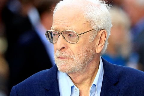 Actor Michael Caine. Image Courtesy: Reuters