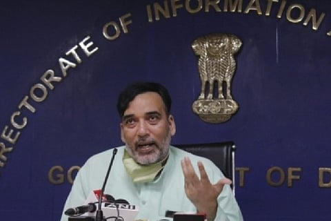 Delhi Environment Minister Gopal Rai (Source: IANS)