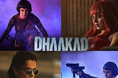 Poster of Dhaakad (Source: Twitter)