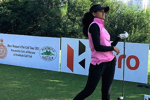 File image of Golfer Pranavi Urs (IANS)