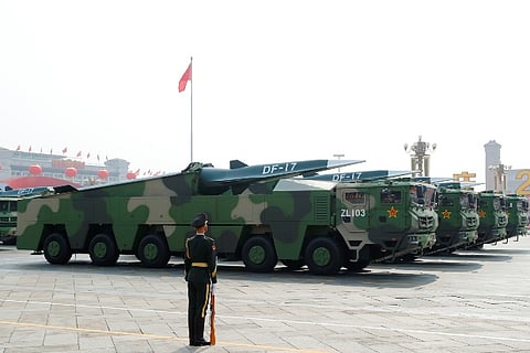 China's Supersonic Missile (Photo: Reuters)