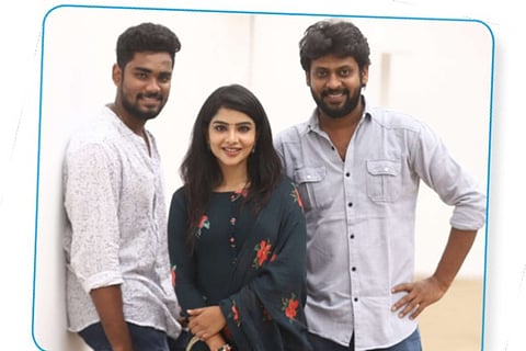 Sam Vishal, Pavithra Lakshmi and Rio Raj (PC: Manivasagan N)