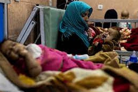 Afghan refugees. Image Courtesy: Reuters