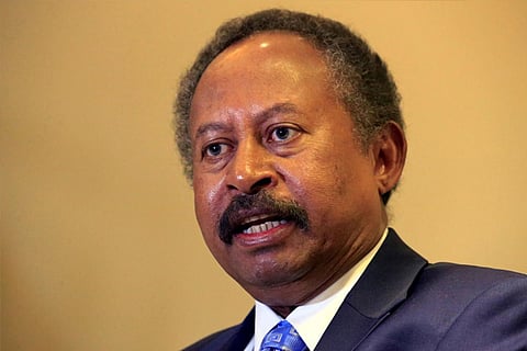 Sudan Prime Minister Abdullah Hamdok. File photo