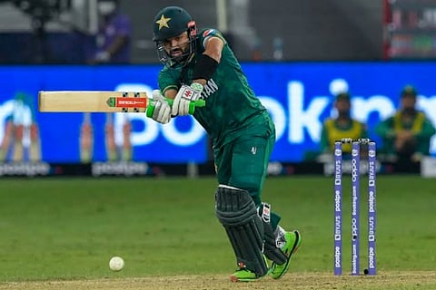 Rizwan's champion knock steers Pakistan to the victory. Image Courtesy: AFP